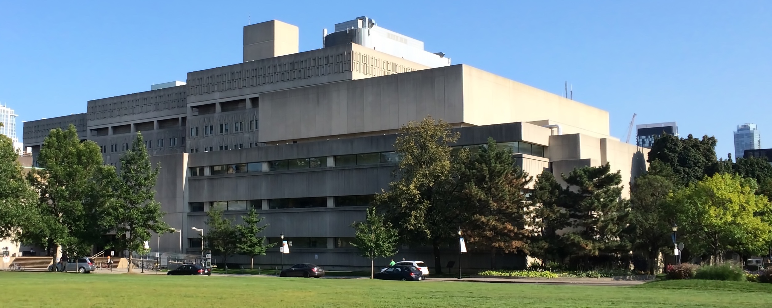MSB viewed from King's College Circle